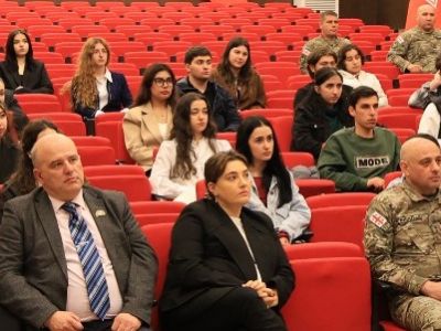 აკადემიაში სტუმრად იმყოფებოდნენ კავკასიის საერთაშორისო უნივერსიტეტის წარმომადგენლები