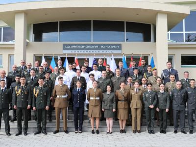 The seventh international cadet week was held in the Academy