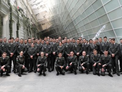 The National Defense Academy continues to organize introductory visits for Junkers and students.