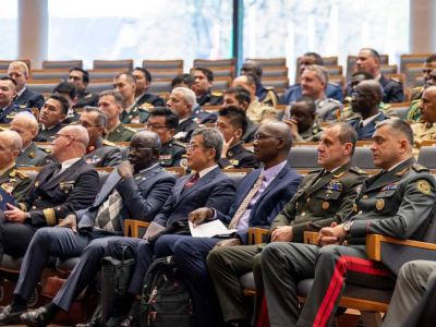 Rector of the Acamedy at the Anniversary of the Bundeswehr Command and Staff Academy