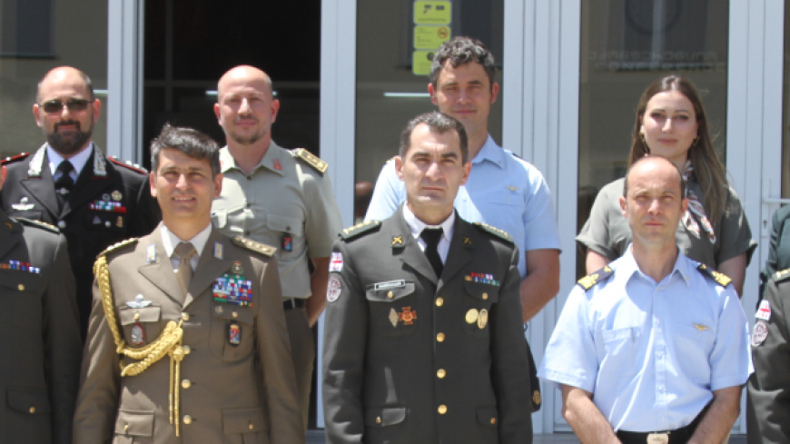 The NDA leadership hosted a delegation of the Italian Defence Forces