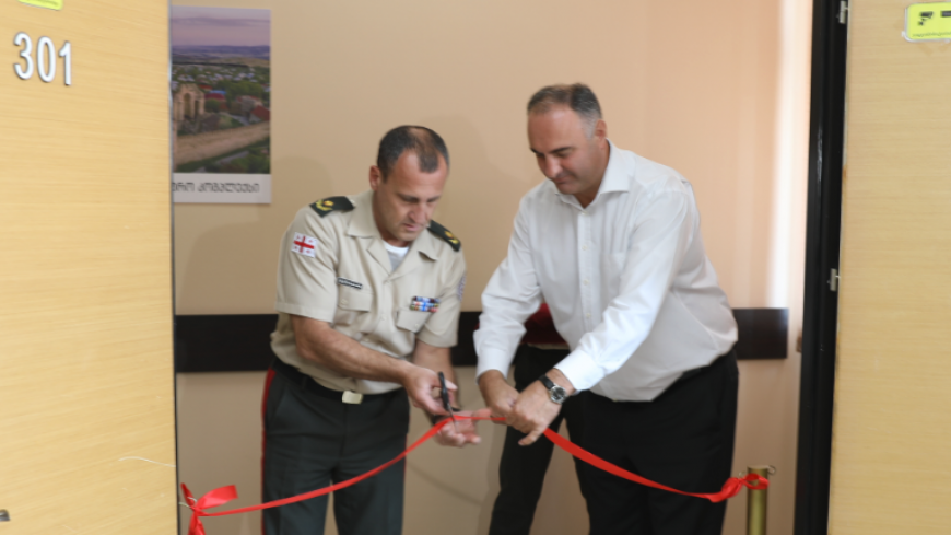 Opening of the Georgian Military Art History Room