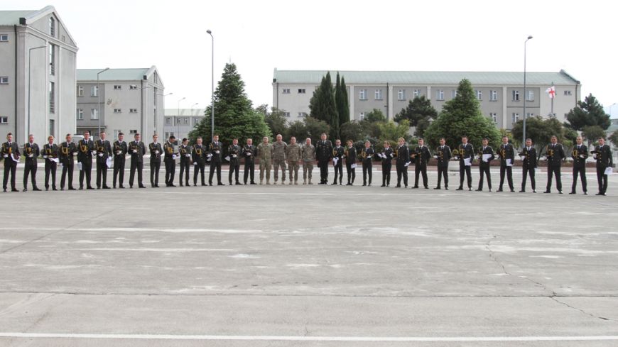 Graduation of the Officer Training Candidate Course