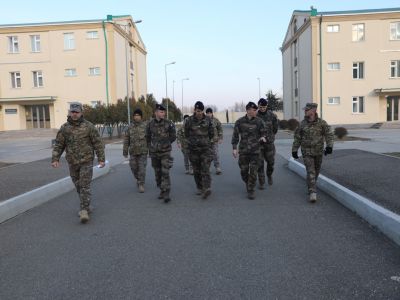 Visit of the Saint-Cyr Military Academy Cadets