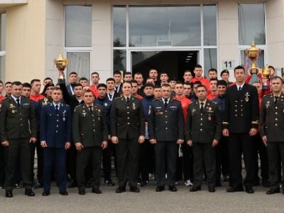 აკადემიამ კადეტთა სამმხრივ სპორტულ ღონისძიებებს უმასპინძლა