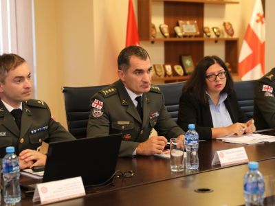 Major General Todor Dochev, visited the LEPL David Aghmashenebeli National Defence Academy of Georgia.