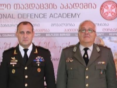 The Rector of Rakovski National Defence College  visited the National Defence Academy