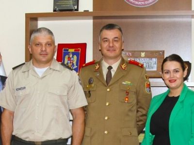  representatives from the Romanian Land Forces Academy visited the National Defence Academy