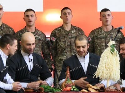 ეროვნული თავდაცვის აკადემიაში საახალწლო ღონისძიება გაიმართა